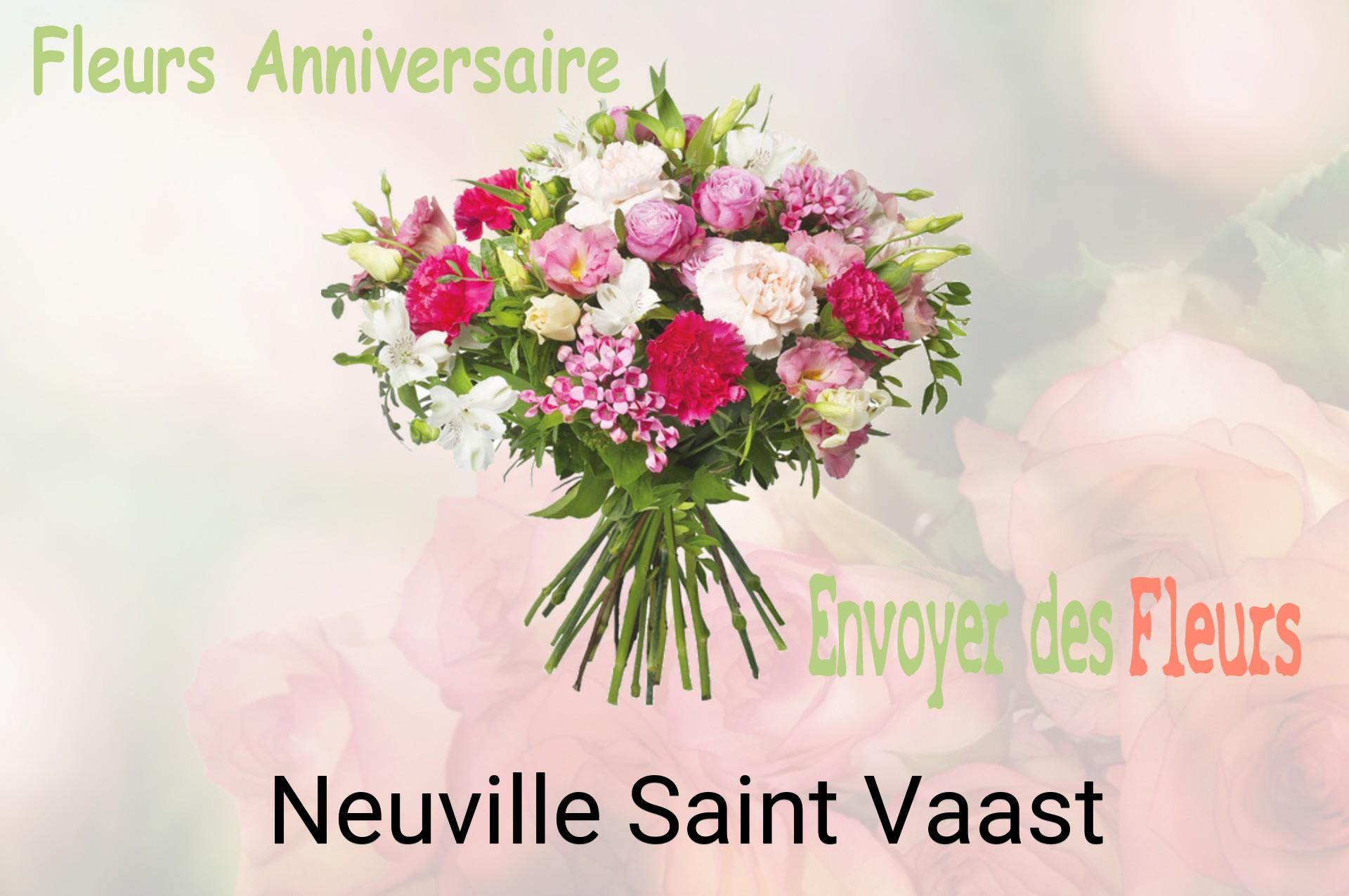Bouquet de fleurs d’anniversaire livré à Neuville-Saint-Vaast