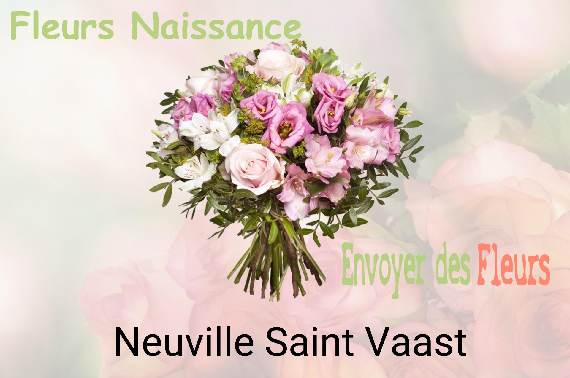 Bouquet de fleurs de naissance livré à Neuville-Saint-Vaast