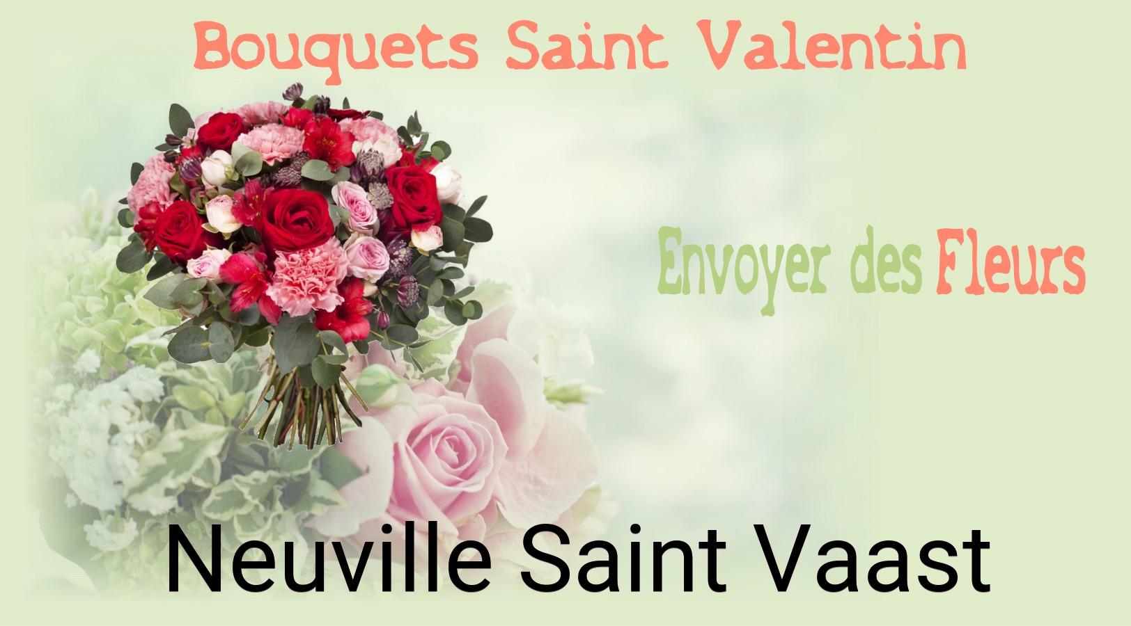 Roses de Saint-Valentin livrées à Neuville-Saint-Vaast